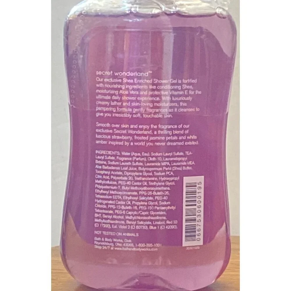 NEW‎ Bath & Body Works Secret Wonderland Shea Enriched Shower Gel 10 Fl Oz